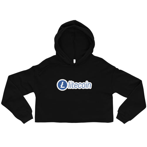 Litecoin Crop Hoodie - LTC
