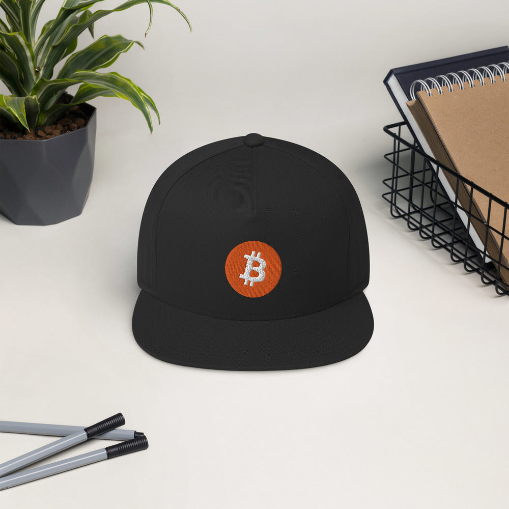 Flat Bill Cap- BTC