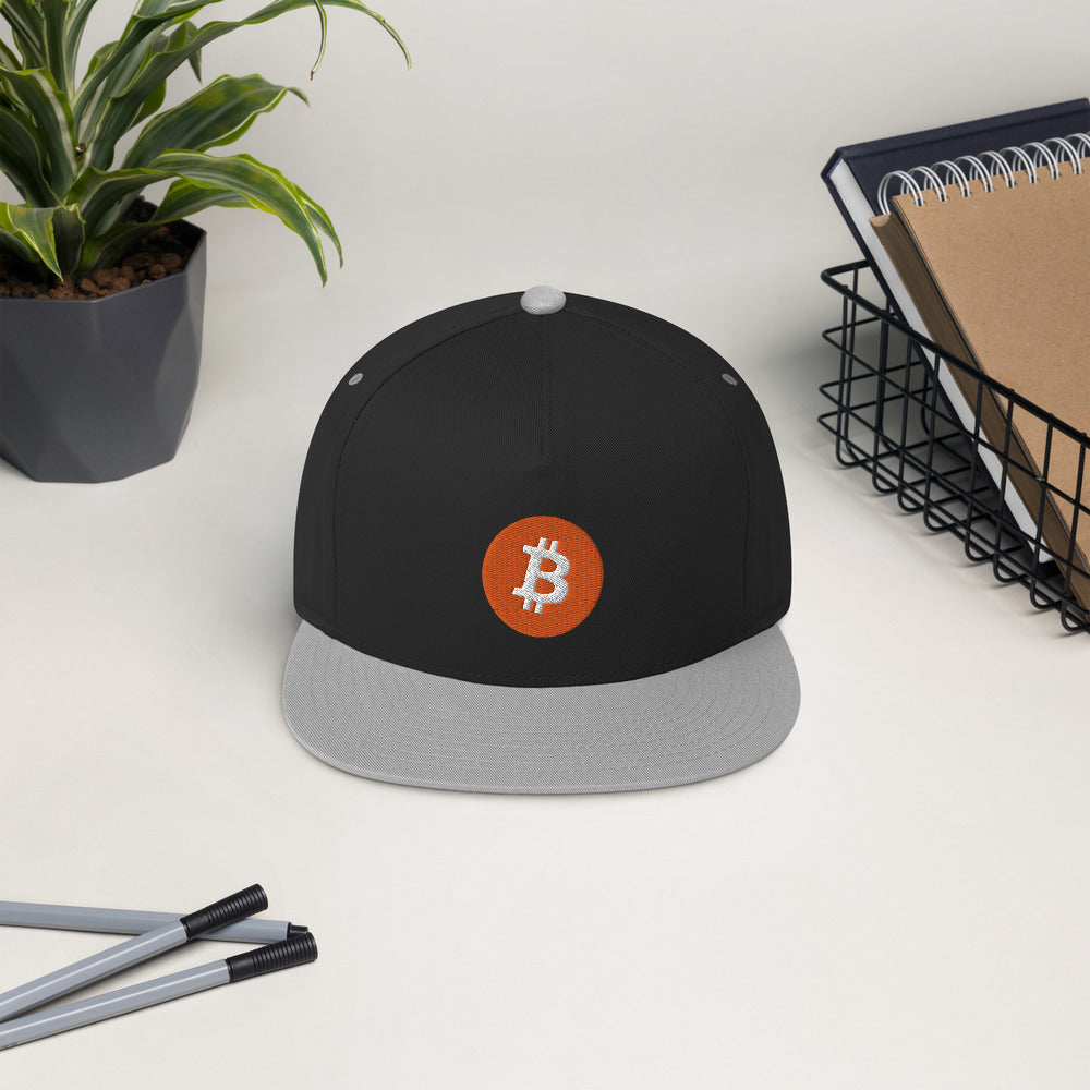 Flat Bill Cap- BTC