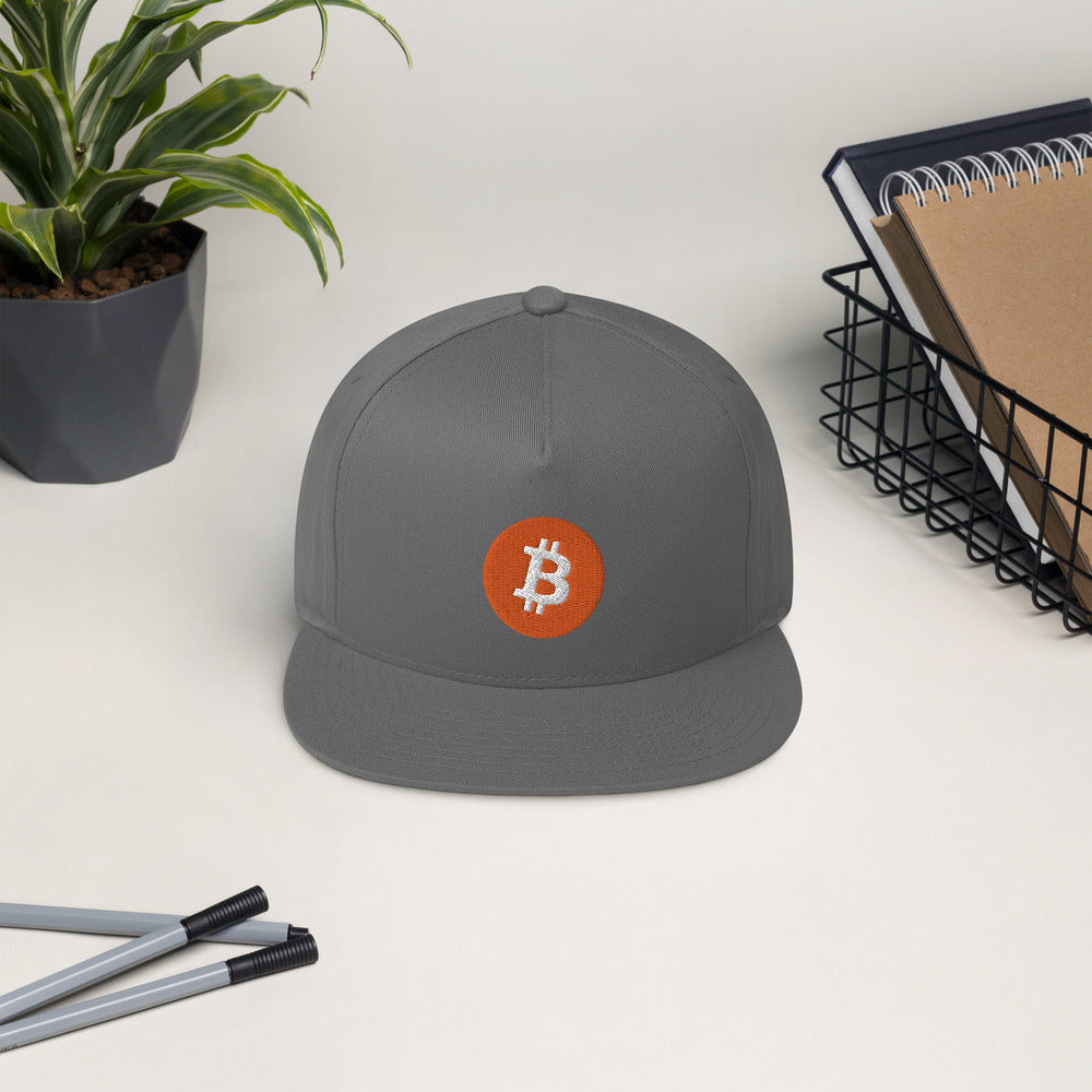 Flat Bill Cap- BTC