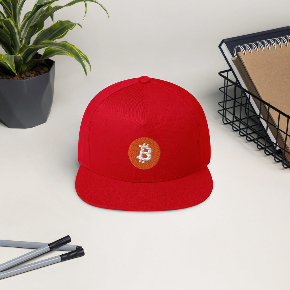 Flat Bill Cap- BTC