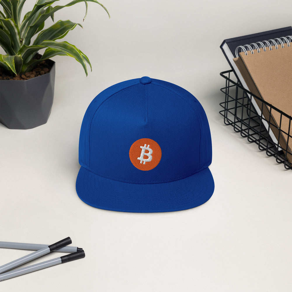 Flat Bill Cap- BTC