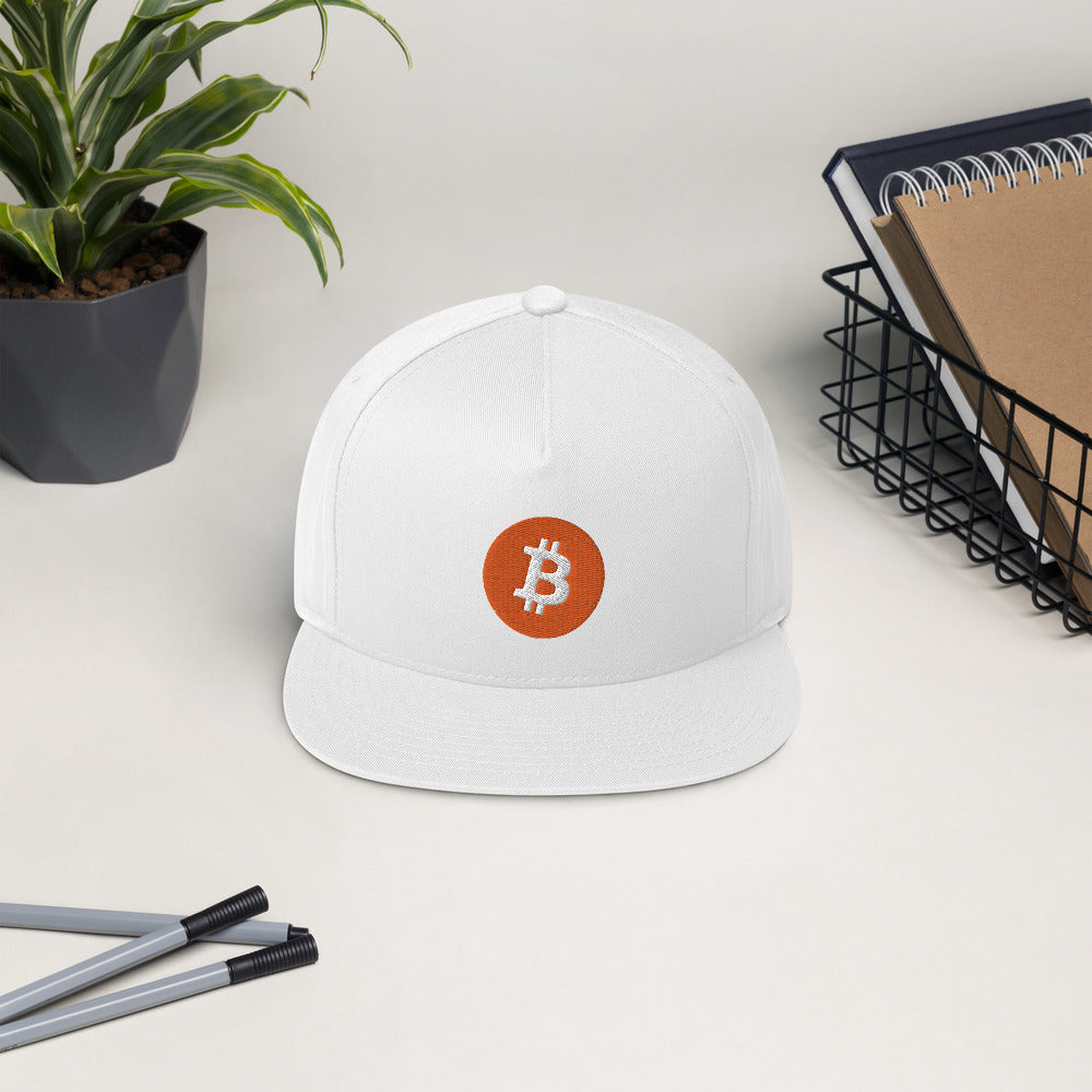 Flat Bill Cap- BTC