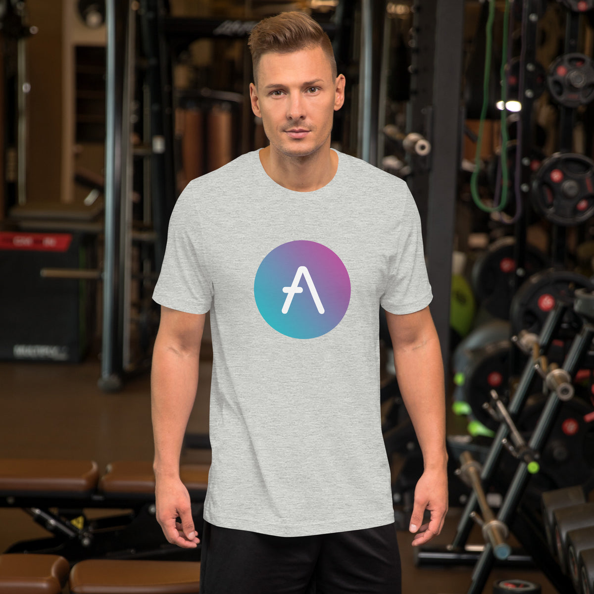 AAVE T-Shirt worn by a model