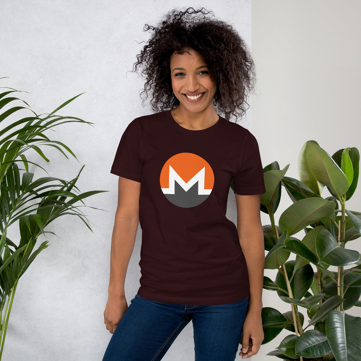 XMR T-Shirt worn by a model