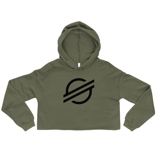Stellar Crop Hoodie - XLM