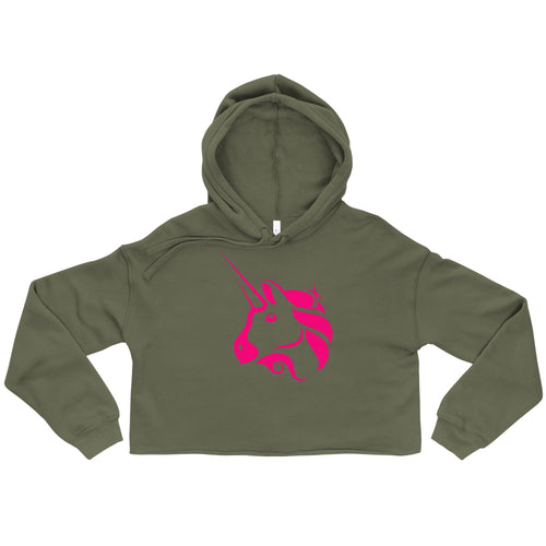 Uniswap Crop Hoodie - UNI