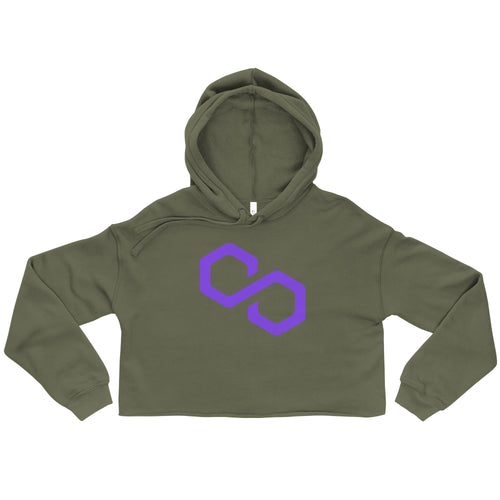 Polygon Crop Hoodie - POL