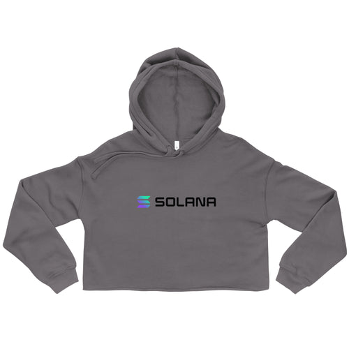 Solana Crop Hoodie - SOL