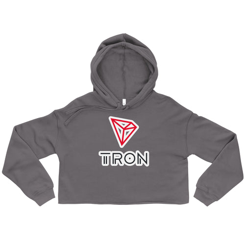 TRON Crop Hoodie - TRX
