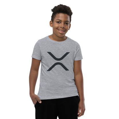 XRP Kids T-Shirt worn by a model
