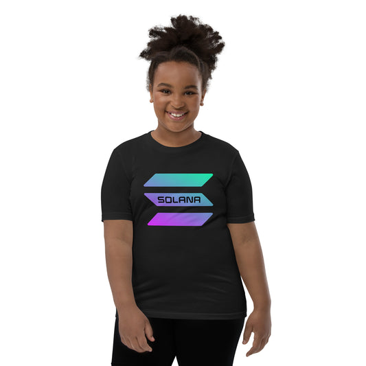 SOL Kids T-Shirt worn by a model