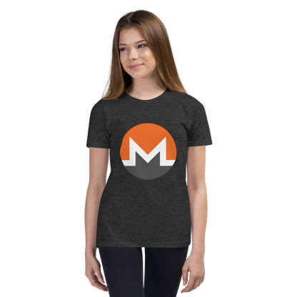 XMR Kids T-Shirt worn by a model