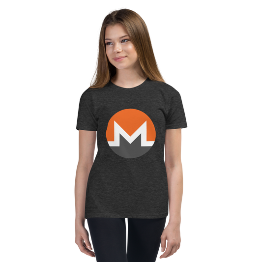 XMR Kids T-Shirt worn by a model
