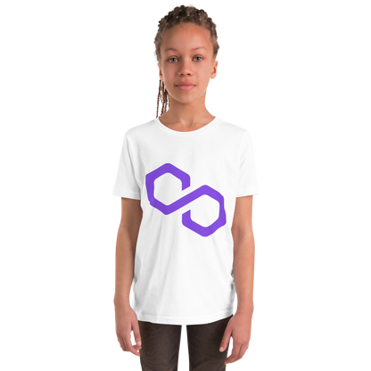 POL Kids T-Shirt worn by a model