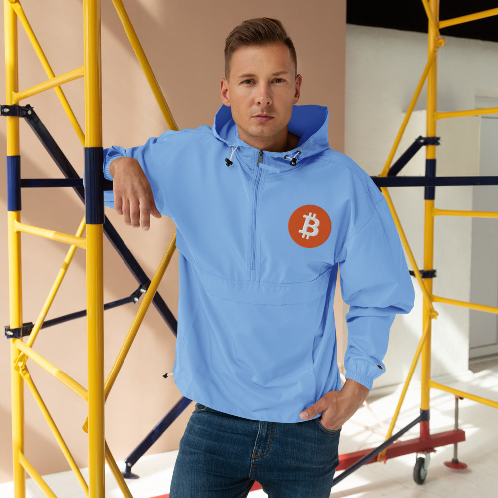 Embroidered Champion Packable Jacket - BTC