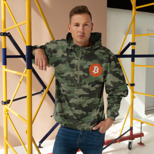 Embroidered Champion Packable Jacket - BTC