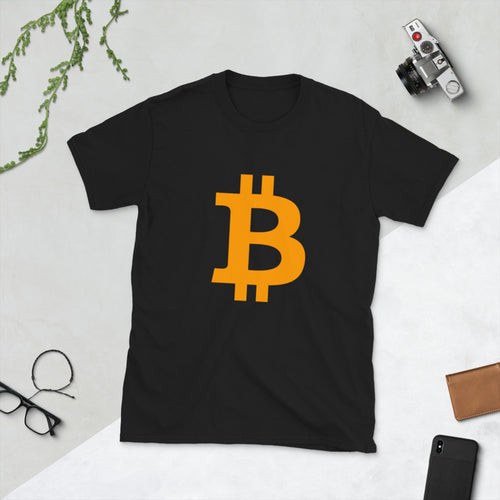 Bitcoin Symbol Softstyle T-Shirt - BTC